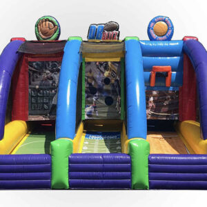 3 Sport Combo Inflatable game Rental