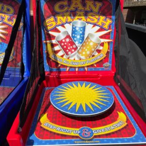 Can Smash Carnival Game Rental