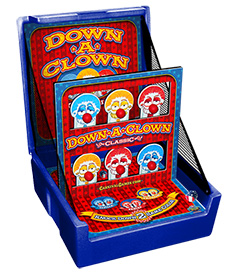 Down a Clown Carnival Game Rental