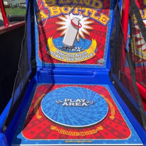 Stand A Bottle Carnival Game Rental